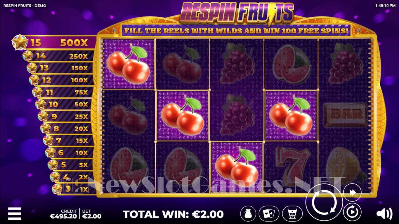 Respin Fruits Slot Slot Image in Demo - pic. 4