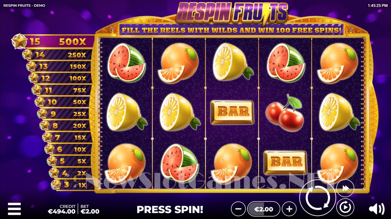 Respin Fruits Slot Slot Image in Demo - pic. 8