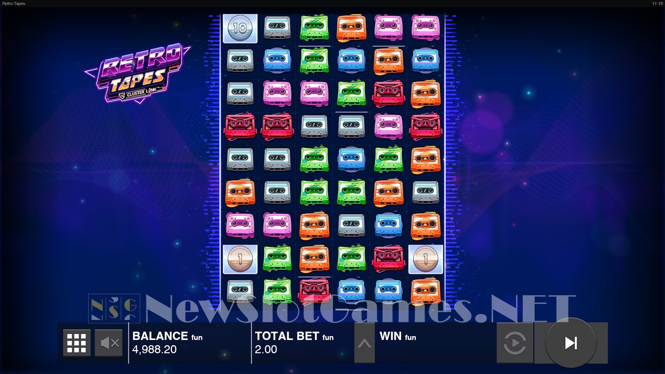 Retro Tapes Slot Slot Image in Demo - pic. 9