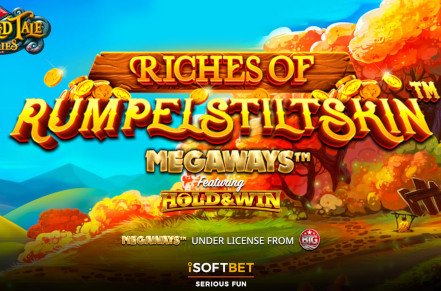 Riches of Rumpelstiltskin Megaways Slot Logo