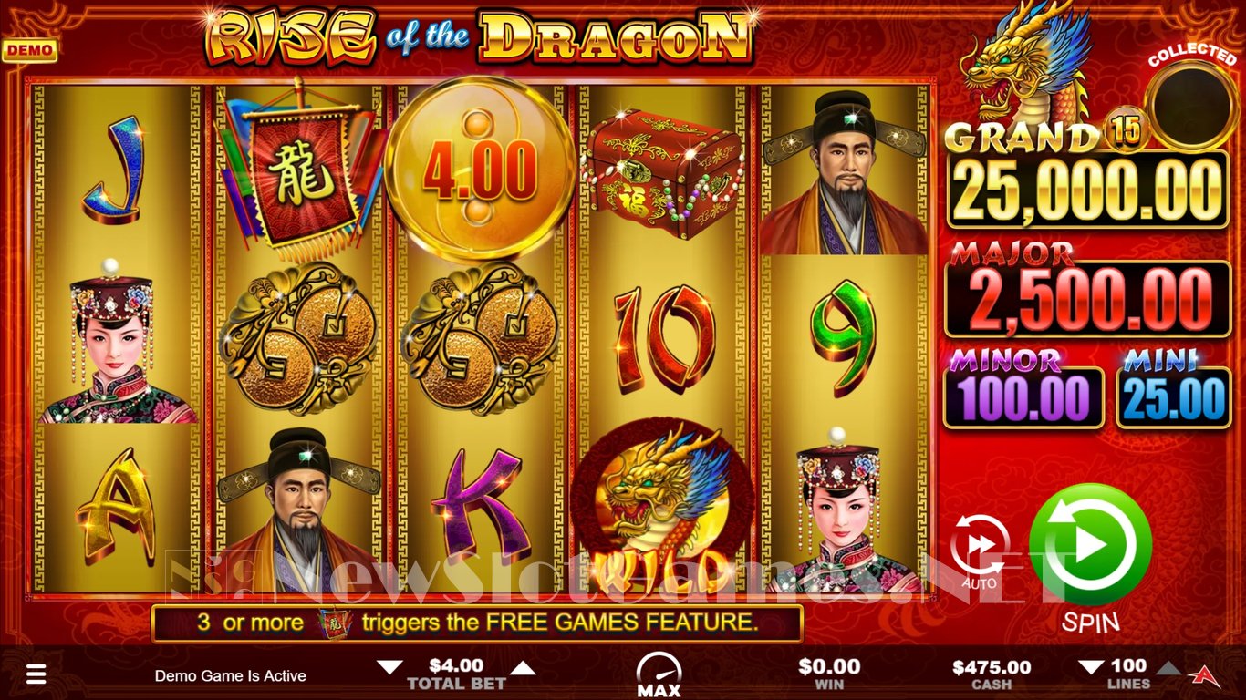 Rise of the Dragon Slot Slot Image in Demo - pic. 5