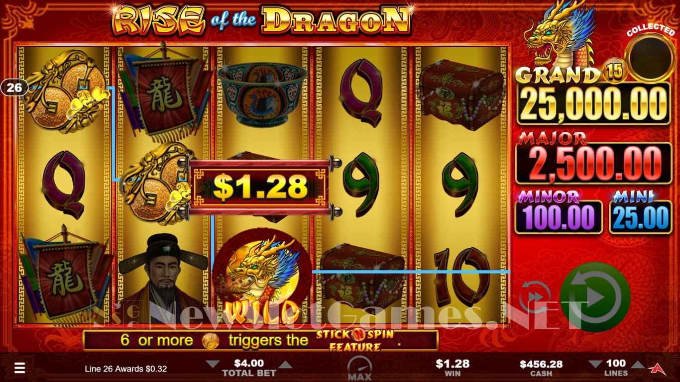 Rise of the Dragon Slot Slot Image in Demo - pic. 6