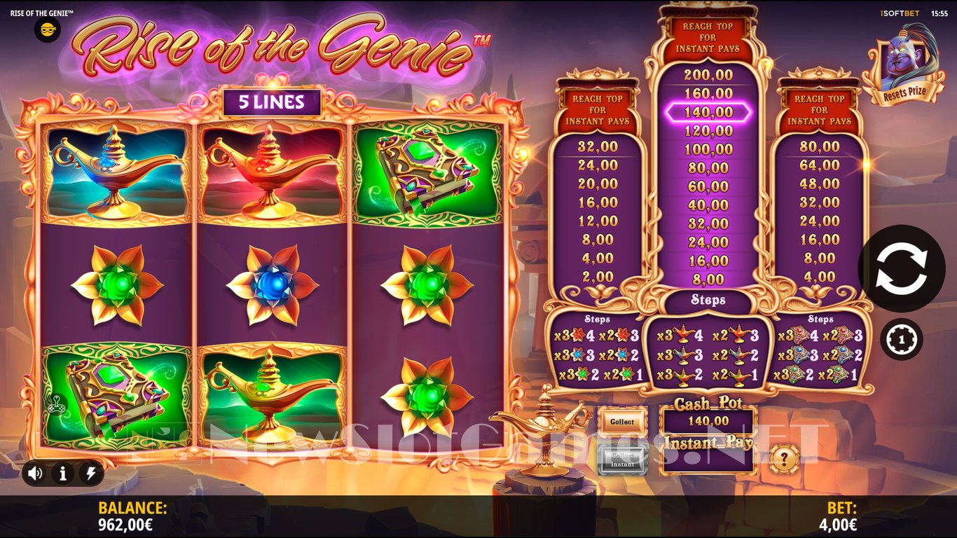 Rise of the Genie Slot Slot Image in Demo - pic. 11
