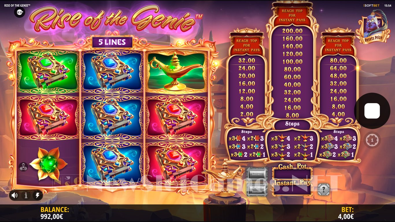Rise of the Genie Slot Slot Image in Demo - pic. 2