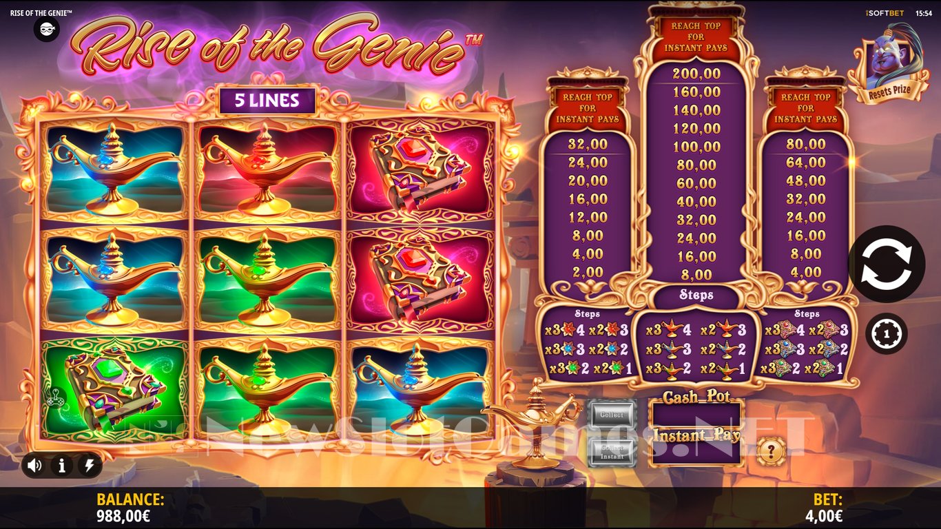 Rise of the Genie Slot Slot Image in Demo - pic. 3