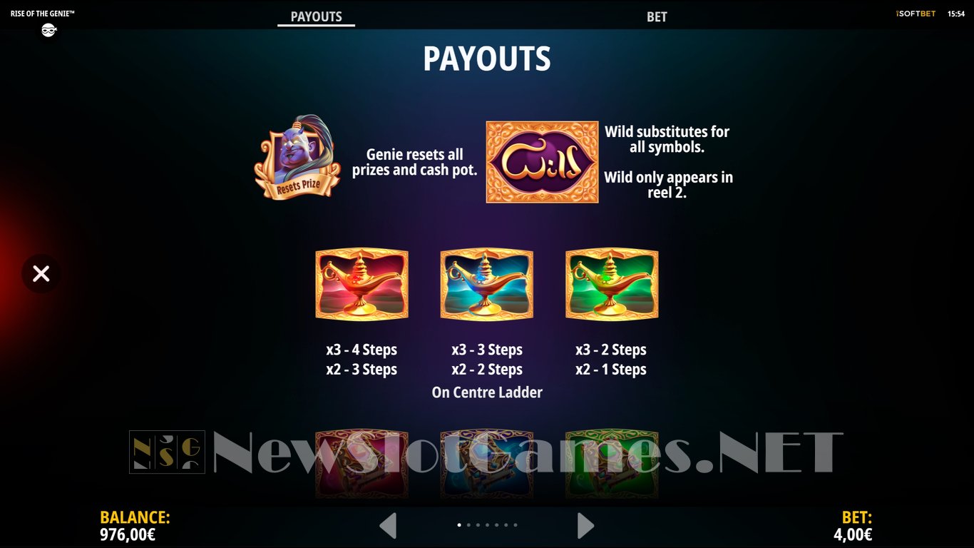 Rise of the Genie Slot Slot Image in Demo - pic. 6