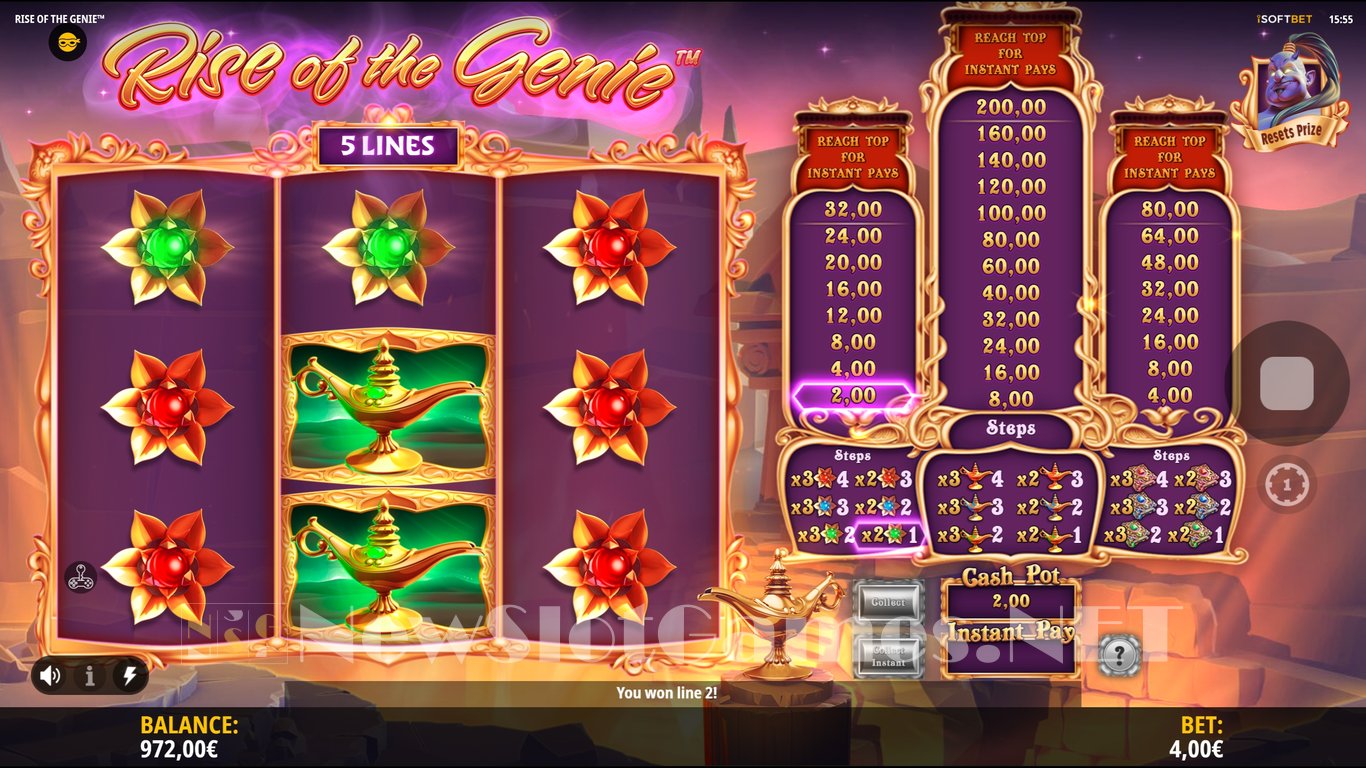 Rise of the Genie Slot Slot Image in Demo - pic. 9