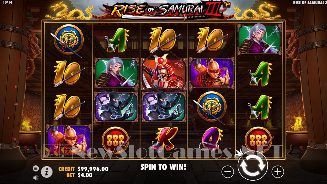 Rise of Samurai 3 Slot Demo Image