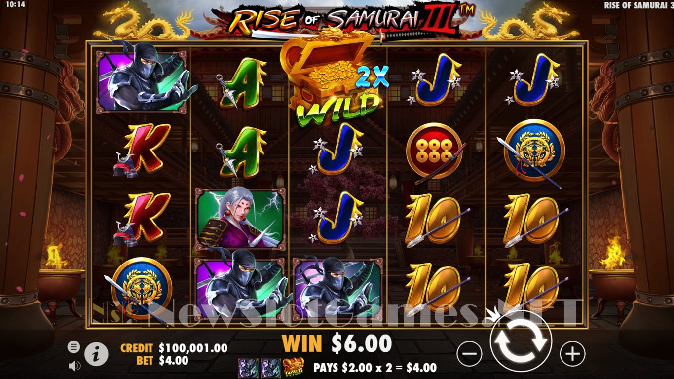 Rise of Samurai 3 Slot Slot Image in Demo - pic. 5