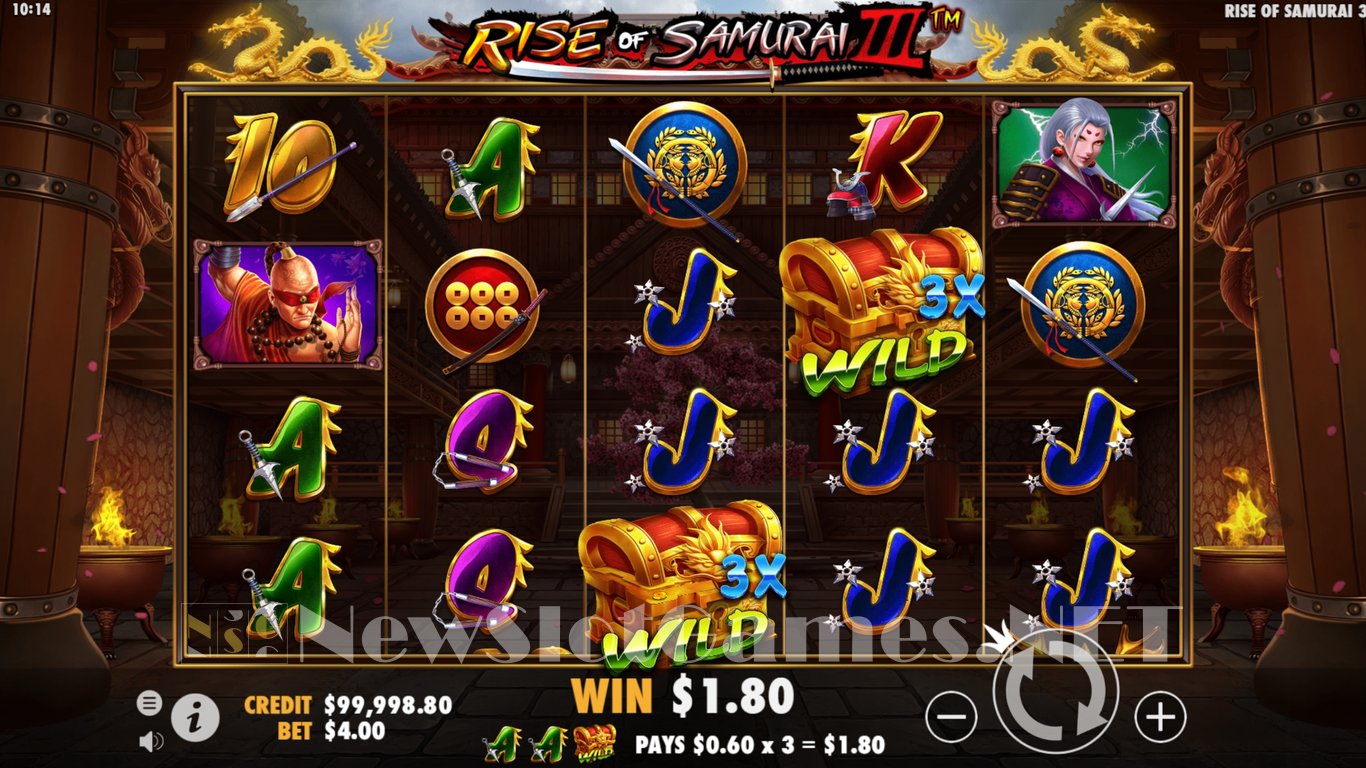 Rise of Samurai 3 Slot Slot Image in Demo - pic. 6
