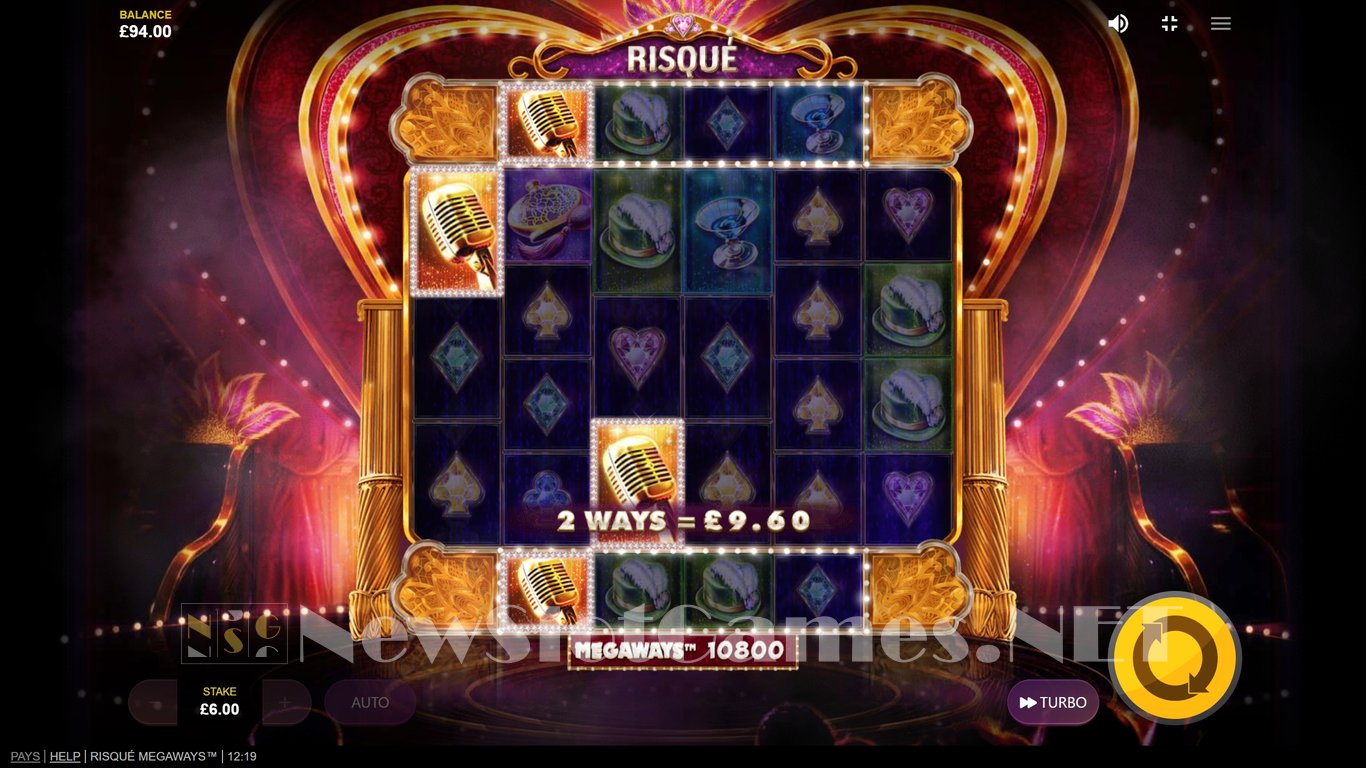 Risque Megaways Slot Demo Image