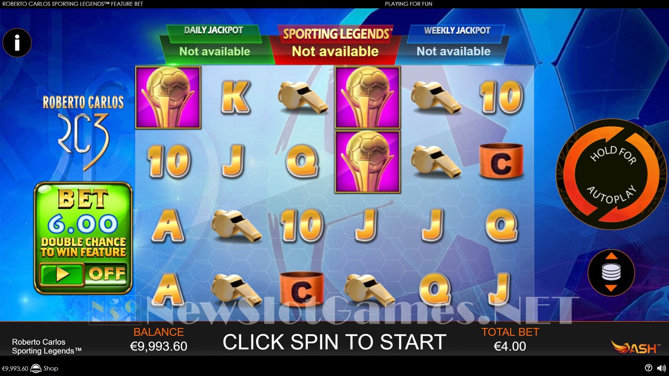 Roberto Carlos Sporting Legends Slot Slot Image in Demo - pic. 2