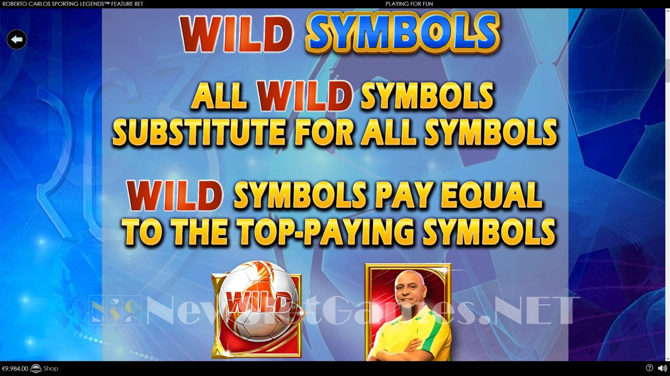 Roberto Carlos Sporting Legends Slot Slot Image in Demo - pic. 7