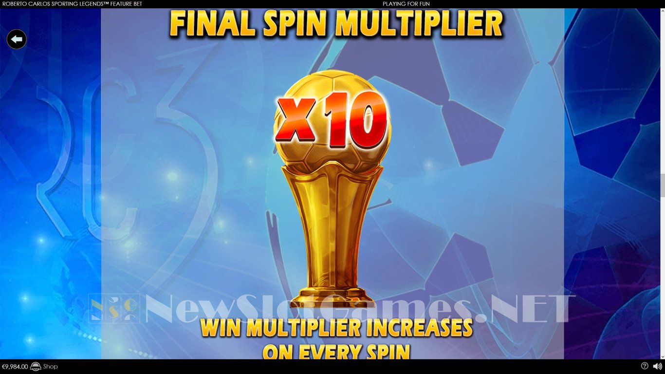 Roberto Carlos Sporting Legends Slot Slot Image in Demo - pic. 8