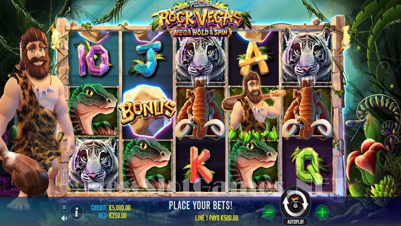 Rock Vegas Slot Demo Image