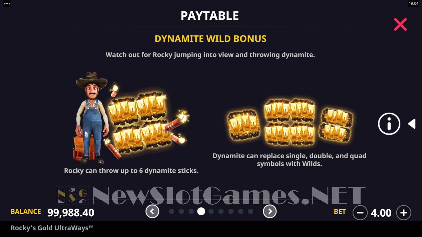 Rockys Gold Ultraways Slot Slot Image in Demo - pic. 7