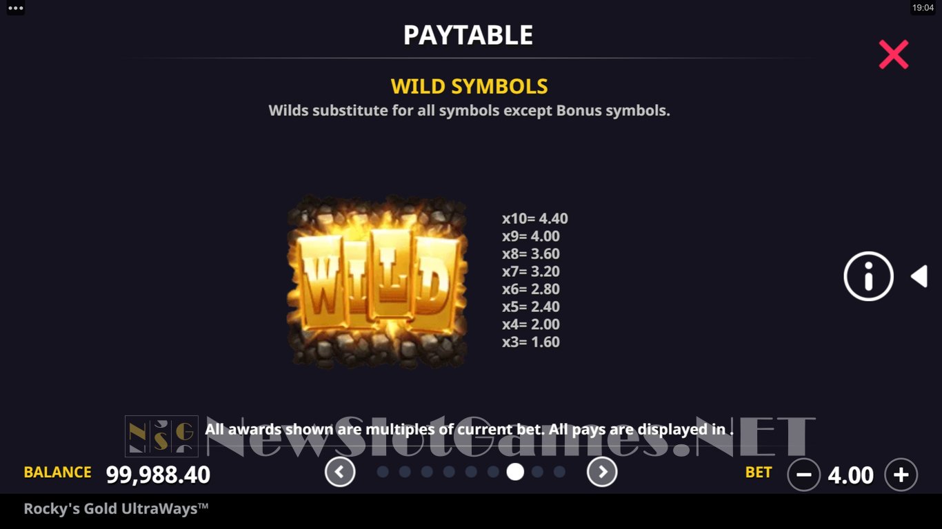 Rockys Gold Ultraways Slot Slot Image in Demo - pic. 8