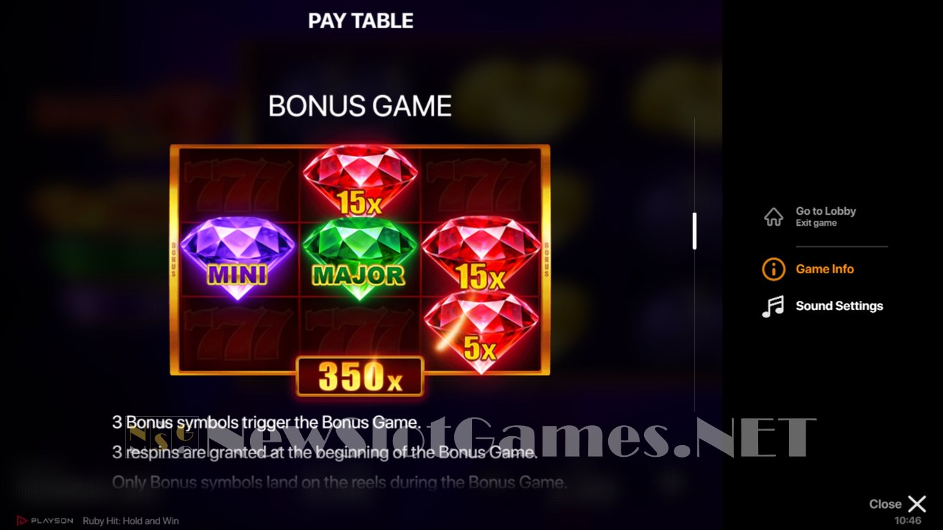 Ruby Hit Slot Slot Image in Demo - pic. 5