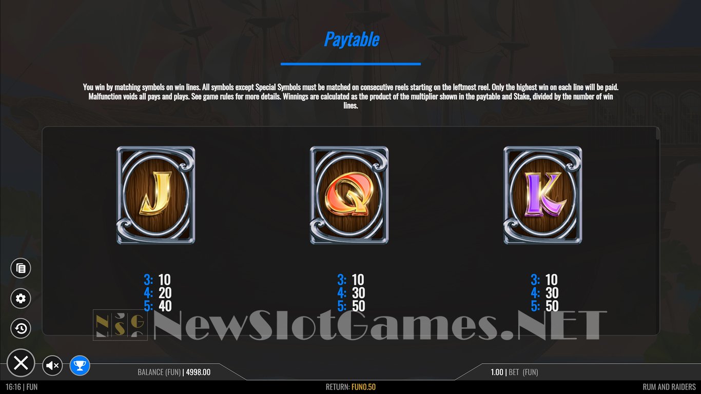 Rum and Raiders Slot Slot Image in Demo - pic. 5