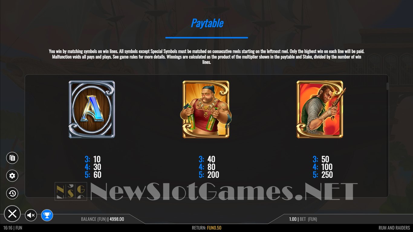 Rum and Raiders Slot Slot Image in Demo - pic. 6