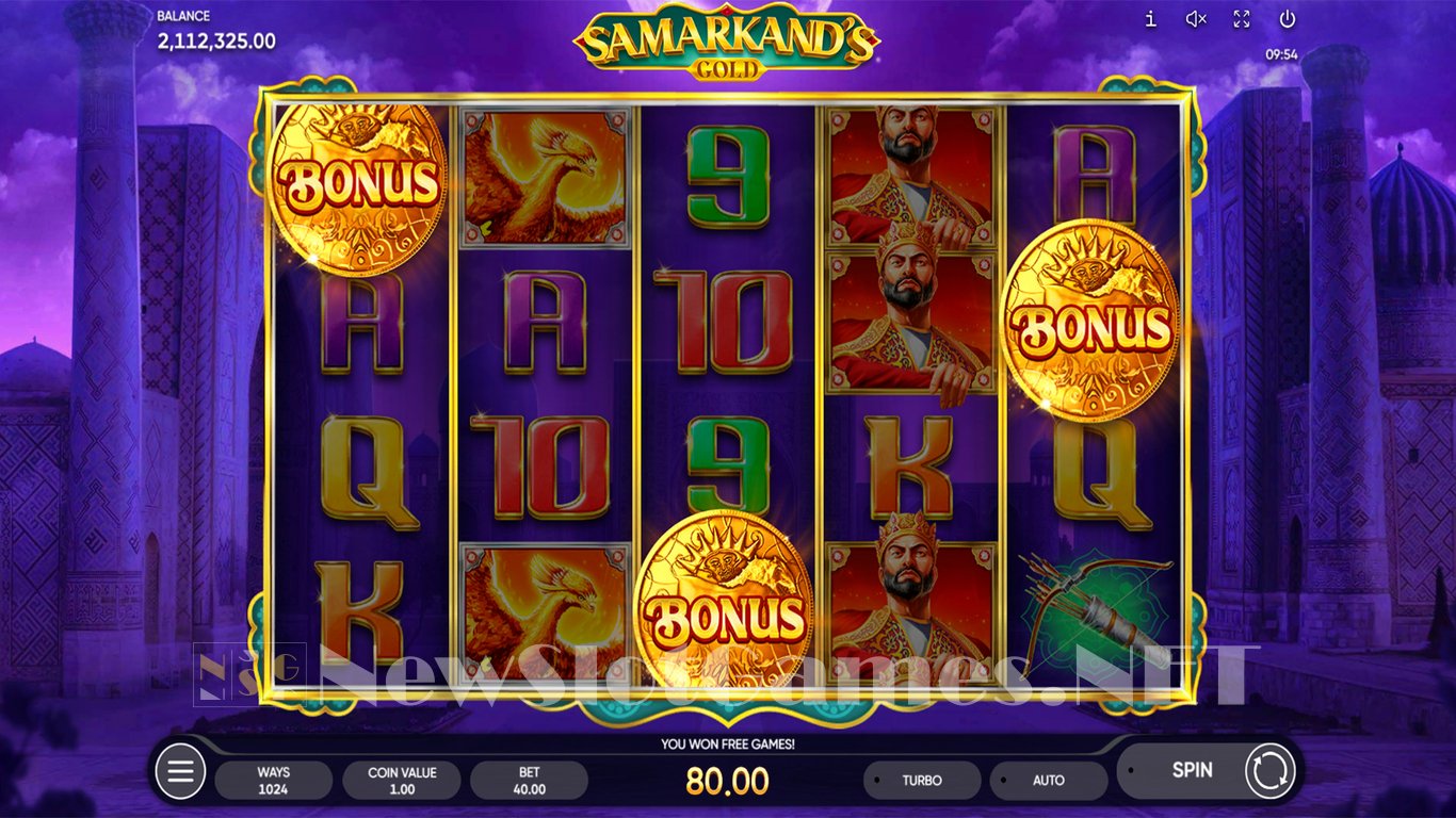 Samarkands Gold Slot Demo Image