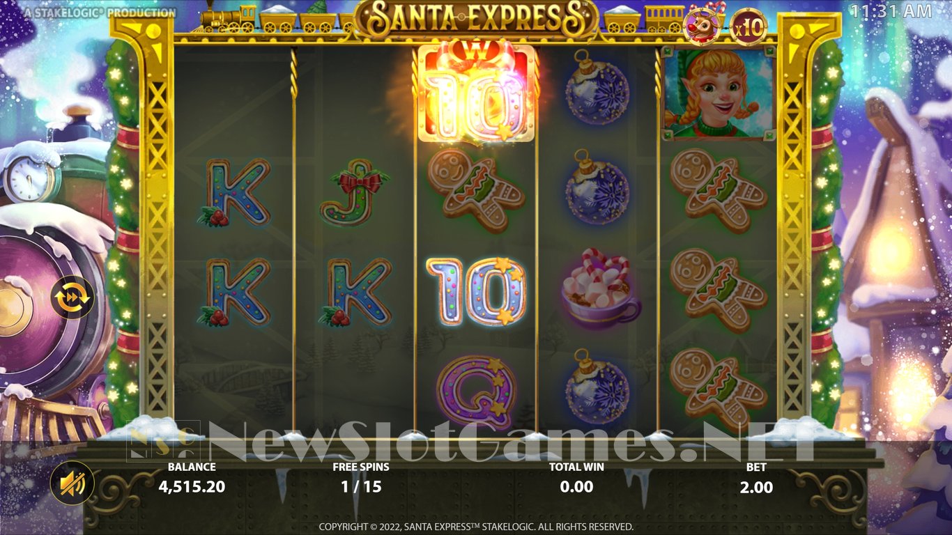 Santa Express Slot Slot Image in Demo - pic. 11