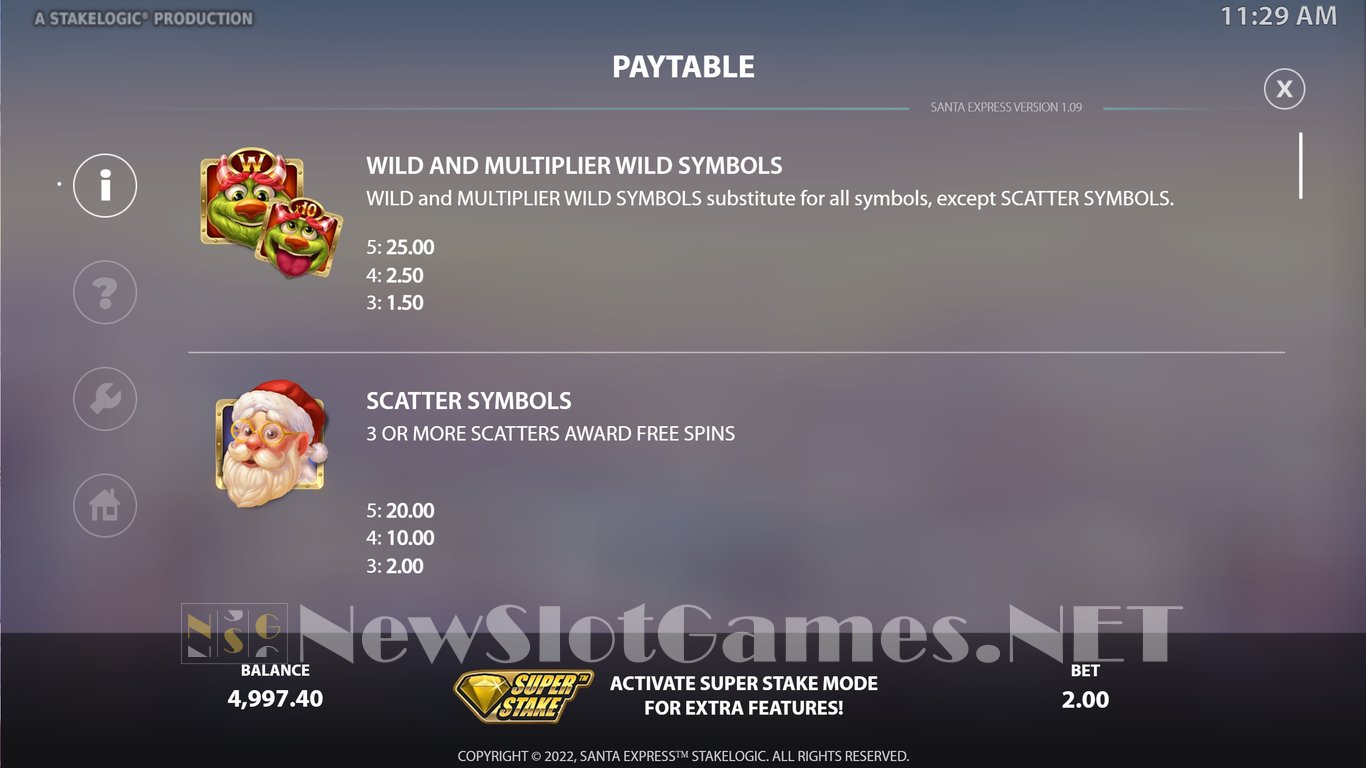 Santa Express Slot Slot Image in Demo - pic. 4