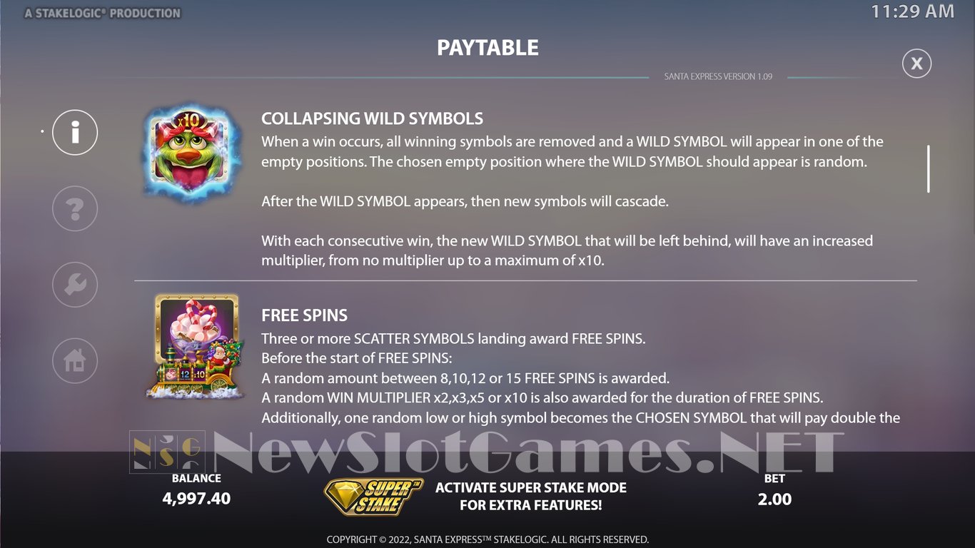 Santa Express Slot Slot Image in Demo - pic. 5