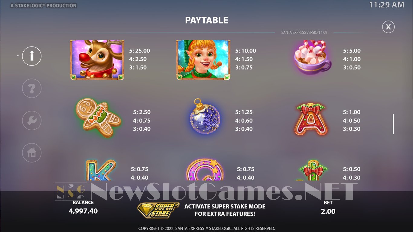 Santa Express Slot Slot Image in Demo - pic. 6