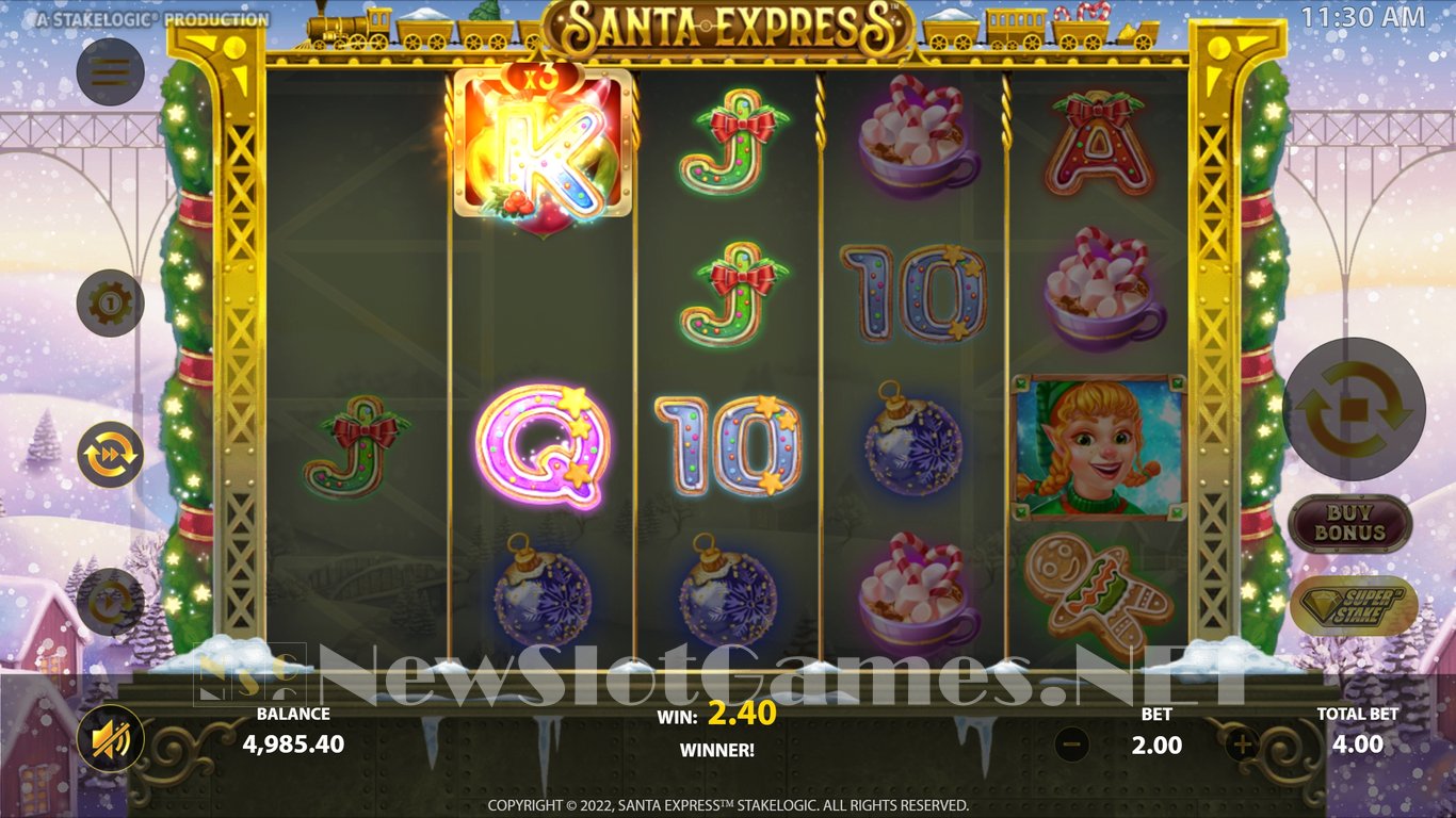 Santa Express Slot Slot Image in Demo - pic. 8