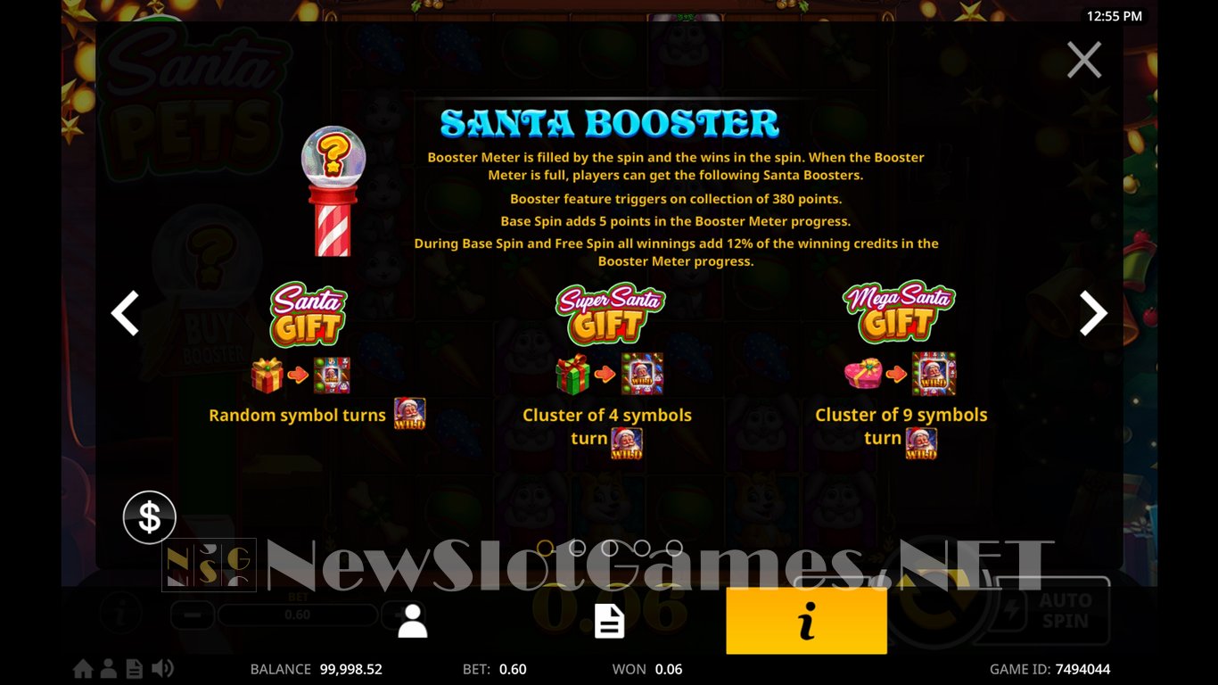 Santa Pets Slot Slot Image in Demo - pic. 3