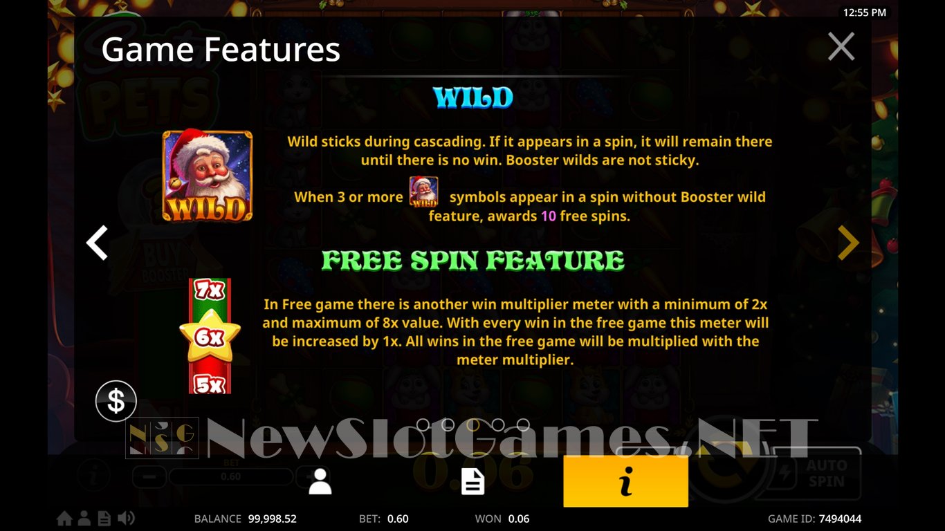 Santa Pets Slot Slot Image in Demo - pic. 5