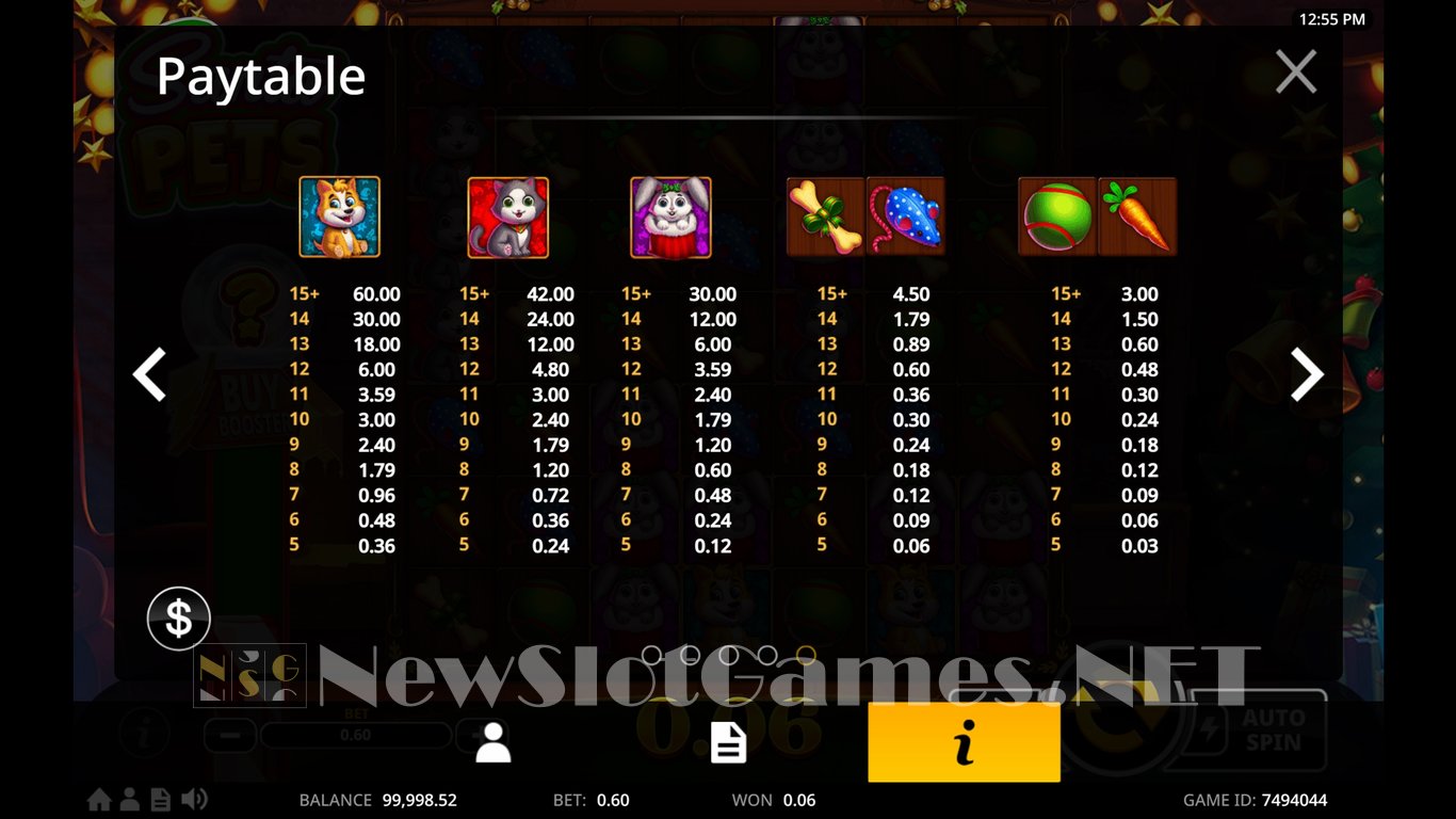 Santa Pets Slot Slot Image in Demo - pic. 7