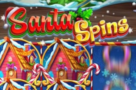 Santa Spins Slot Logo