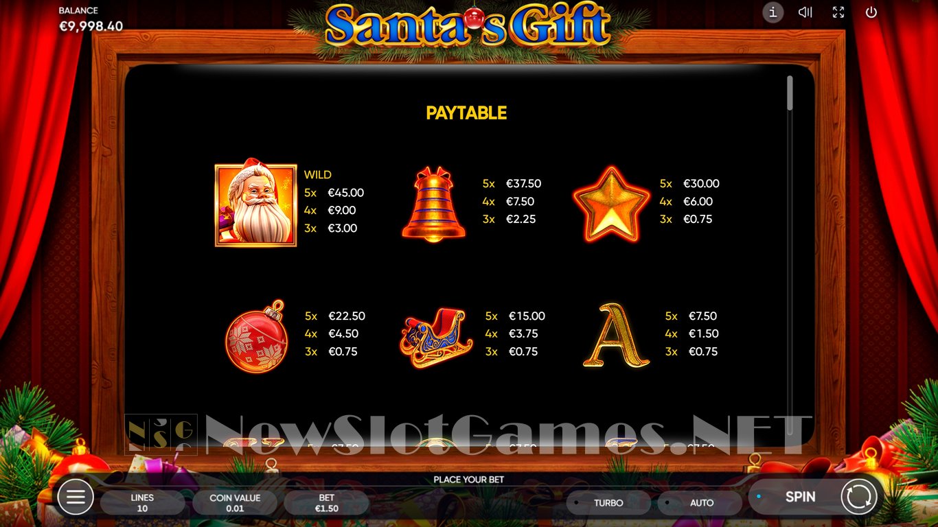 Santas Gift Slot Slot Image in Demo - pic. 3
