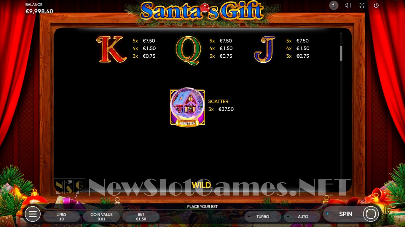 Santas Gift Slot Slot Image in Demo - pic. 4