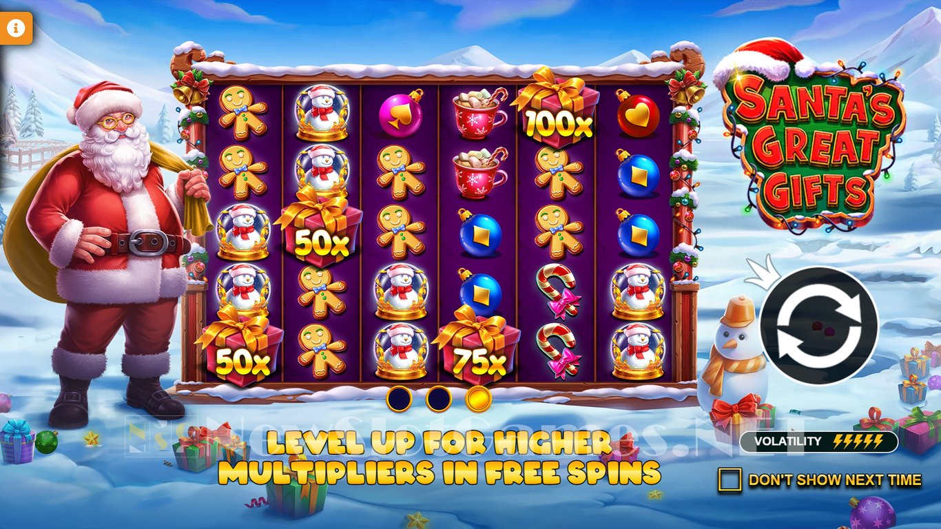 Santas Great Gifts Slot Demo Image
