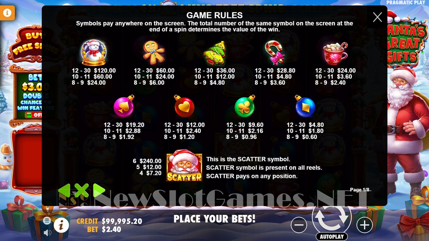 Santas Great Gifts Slot Slot Image in Demo - pic. 4