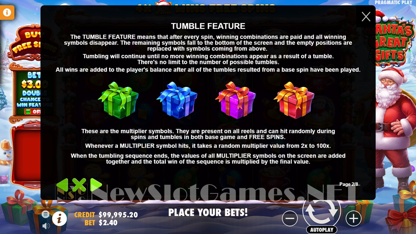 Santas Great Gifts Slot Slot Image in Demo - pic. 5