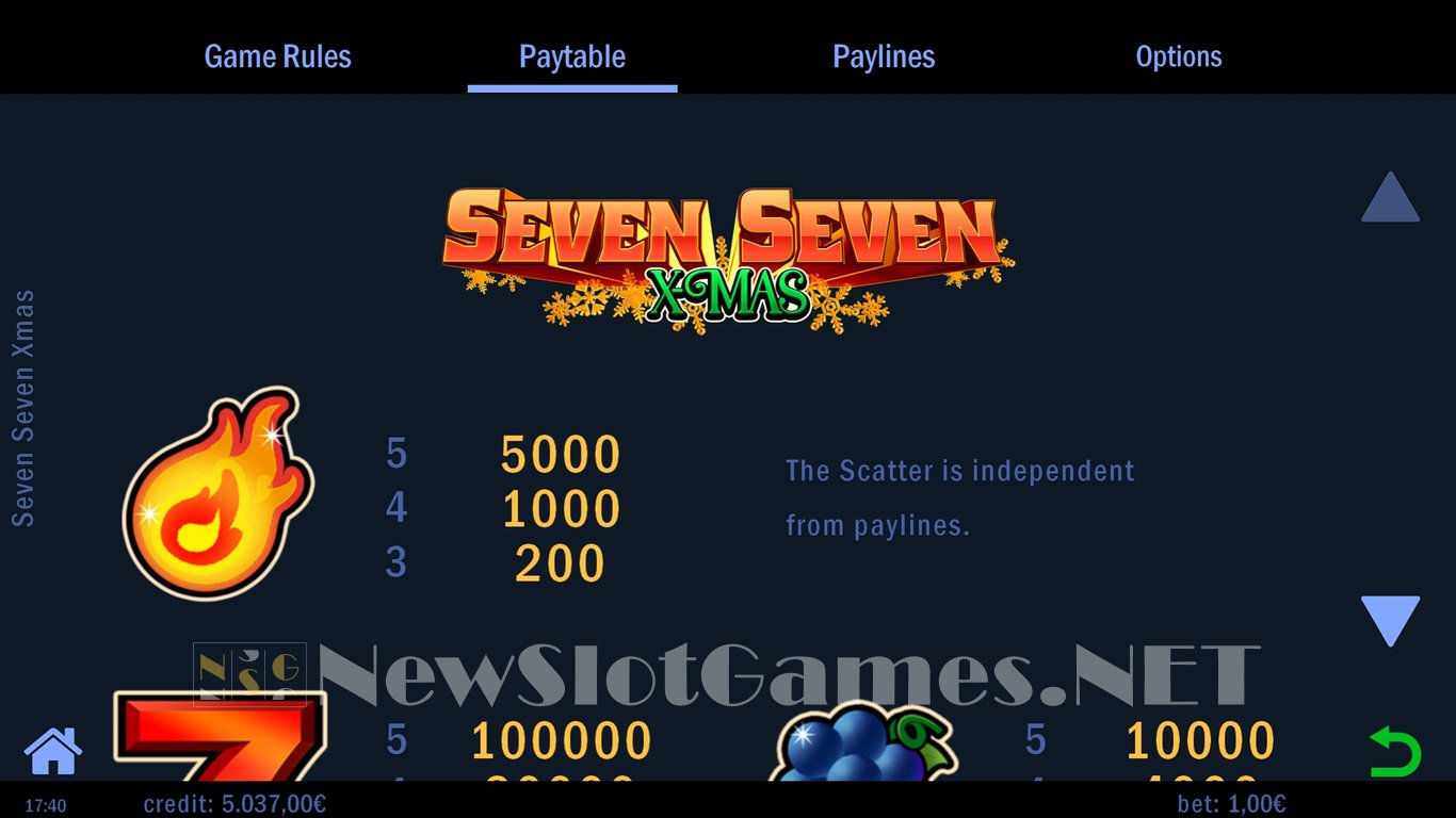 Seven Seven Xmas Slot Slot Image in Demo - pic. 5