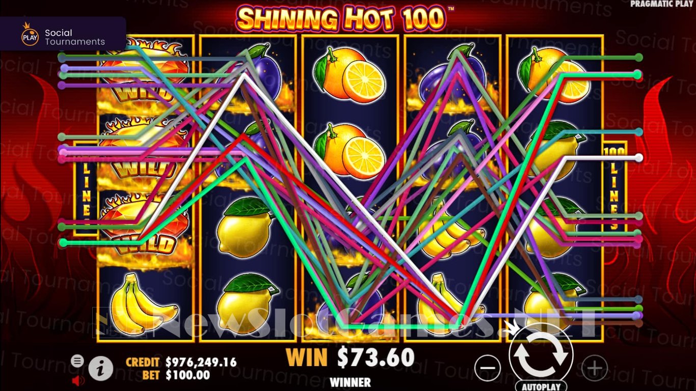 Shining Hot 100 Slot Slot Image in Demo - pic. 2