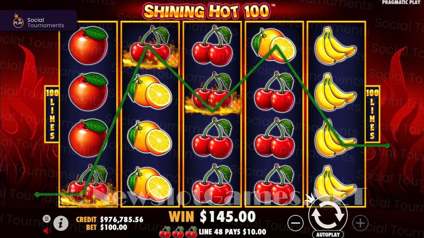 Shining Hot 100 Slot Slot Image in Demo - pic. 3