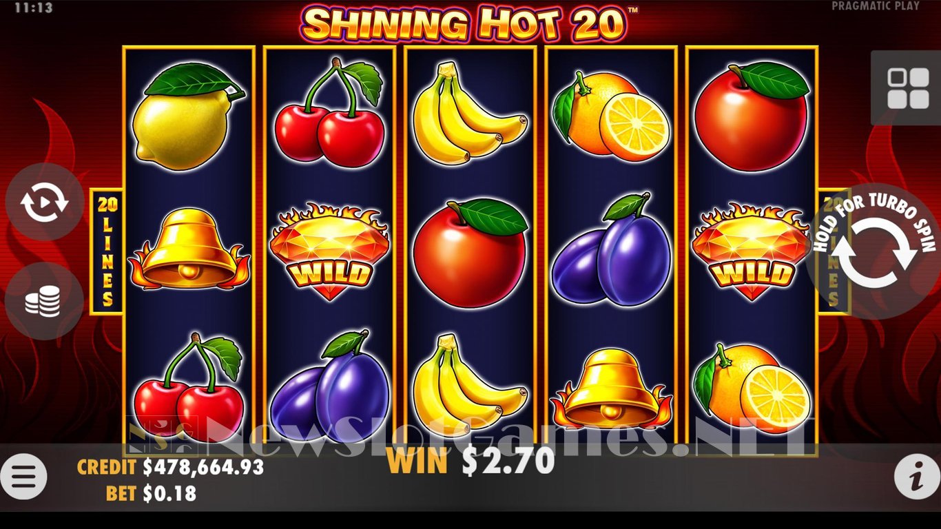 Shining Hot 20 Slot Slot Image in Demo - pic. 2