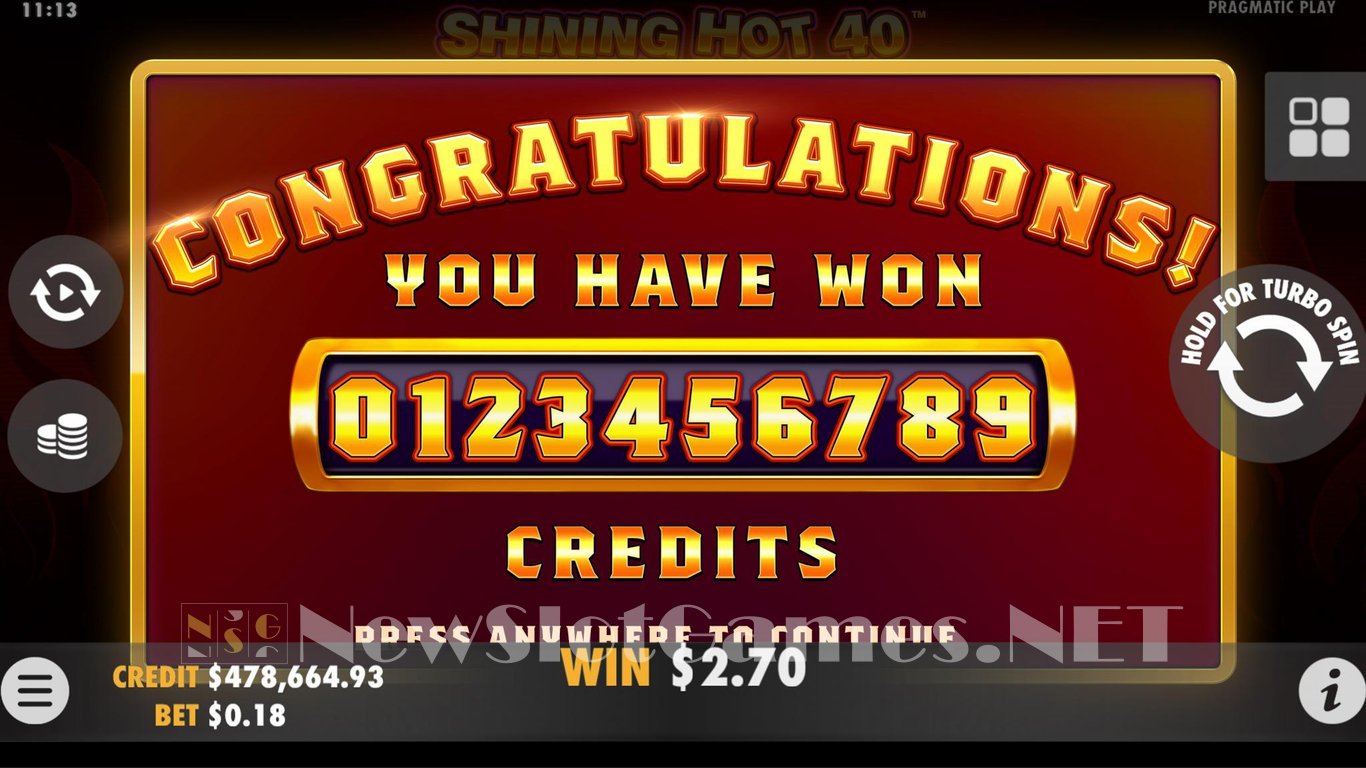 Shining Hot 40 Slot Slot Image in Demo - pic. 2
