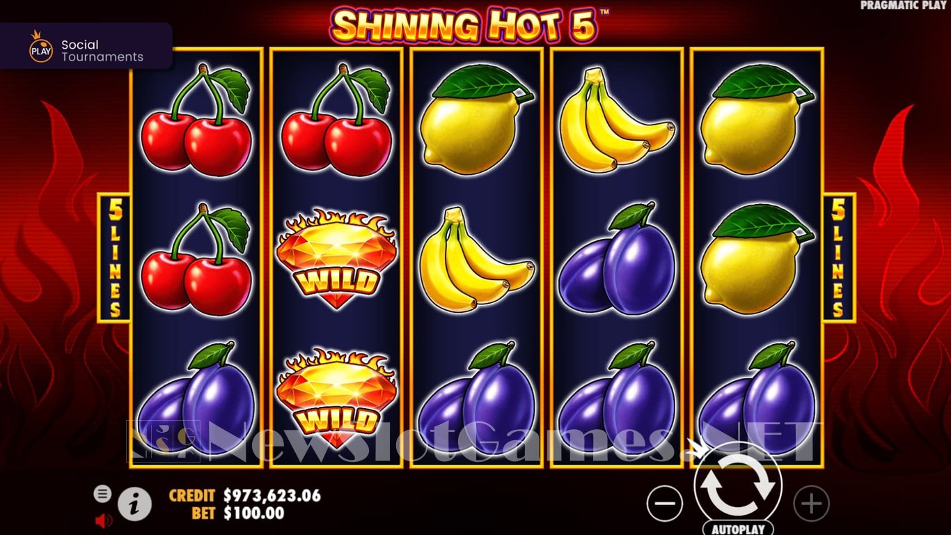 Shining Hot 5 Slot Demo Image