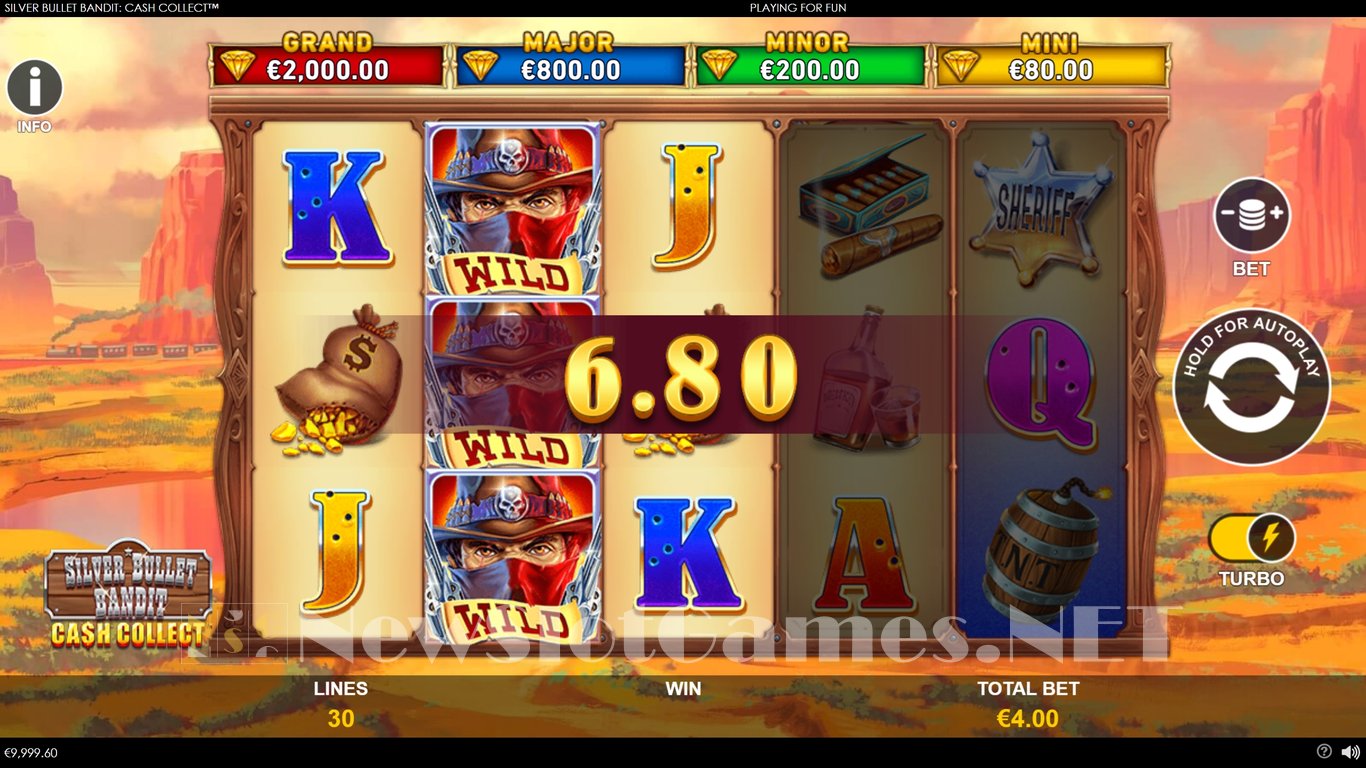 Silver Bullet Bandit Cash Collect Slot Slot Image in Demo - pic. 10