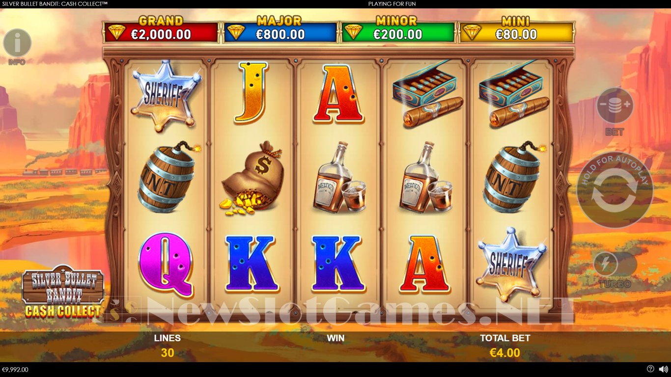 Silver Bullet Bandit Cash Collect Slot Slot Image in Demo - pic. 2