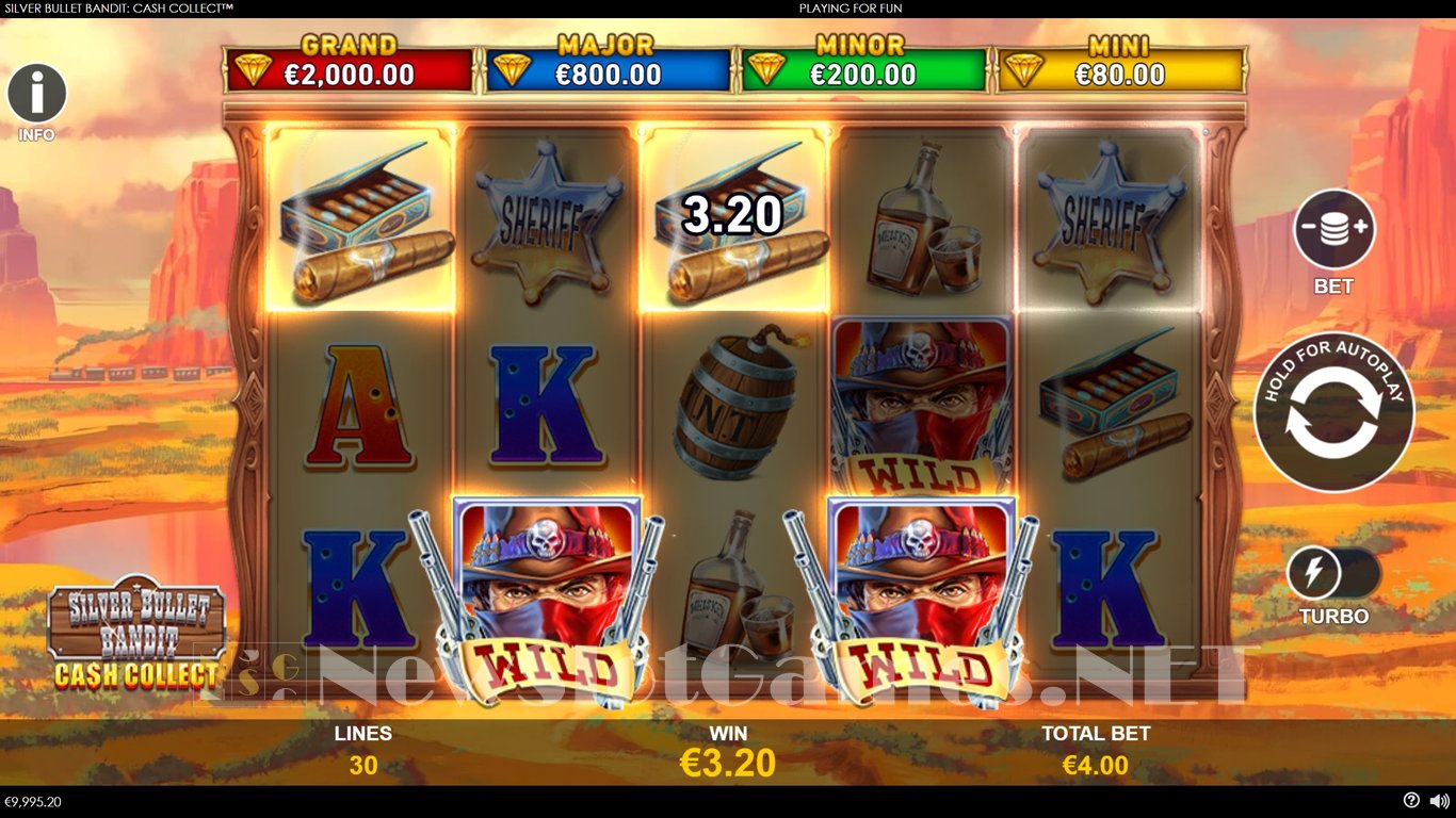 Silver Bullet Bandit Cash Collect Slot Slot Image in Demo - pic. 3