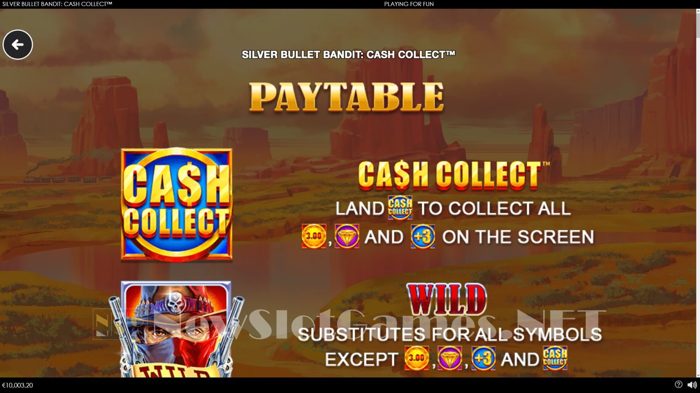 Silver Bullet Bandit Cash Collect Slot Slot Image in Demo - pic. 5