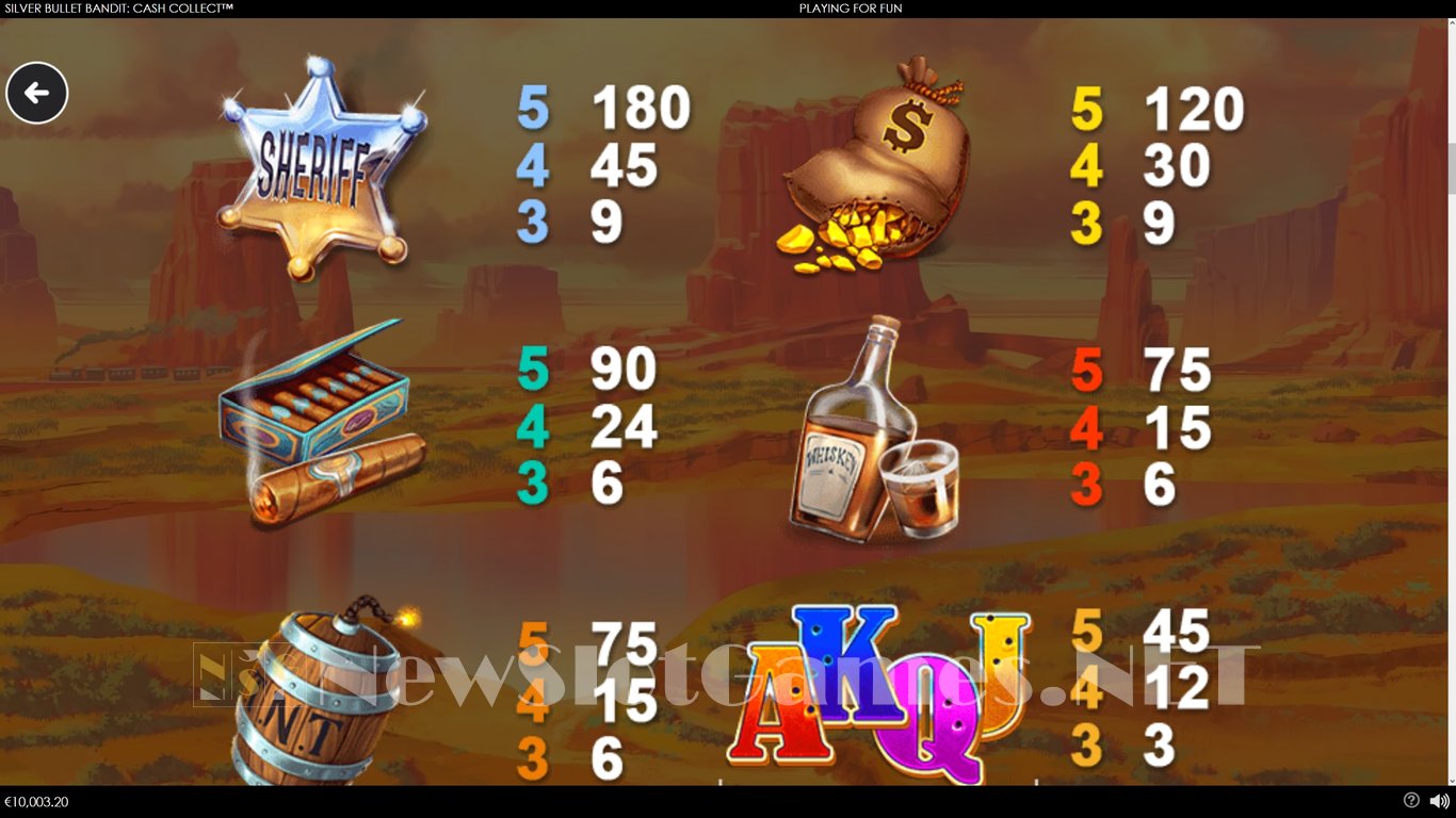 Silver Bullet Bandit Cash Collect Slot Slot Image in Demo - pic. 6